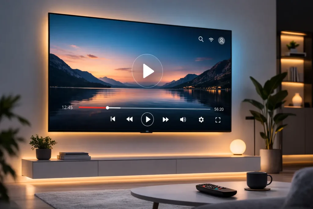 lecteur atlas pro ontv interface streaming tv