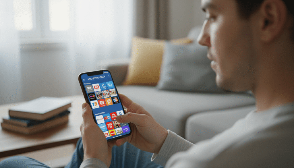 Candid photography of Atlas pro ontv app related to atlas pro ontv app - Stock Photo style